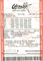 Vencedor do jackpot da loteria do México Chispazo