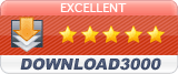 Rated 5 stars by Download3000