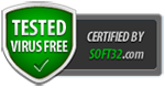 Tested virus free by Soft32.com