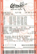 Mexiko Chispazo gewinnt Jackpot-Lottoschein