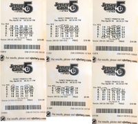 Ganador de la lotería para USA New Jersey Cash 5