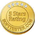 Rated 5 stars by Soft Tester