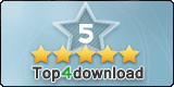Rated 5 stars by Top4Download