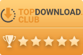 Puntuado con 5 estrellas por parte de Top Download Club